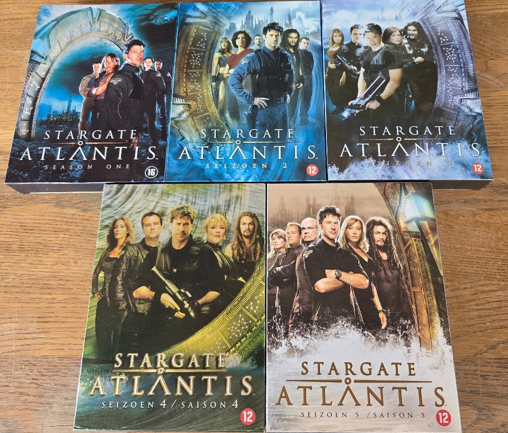 Dvd Stargate Atlantis Serie Box Tv, Cd's en Dvd's, Engels, Nederlands, Science Fiction en Fantasy, Ophalen of Verzenden