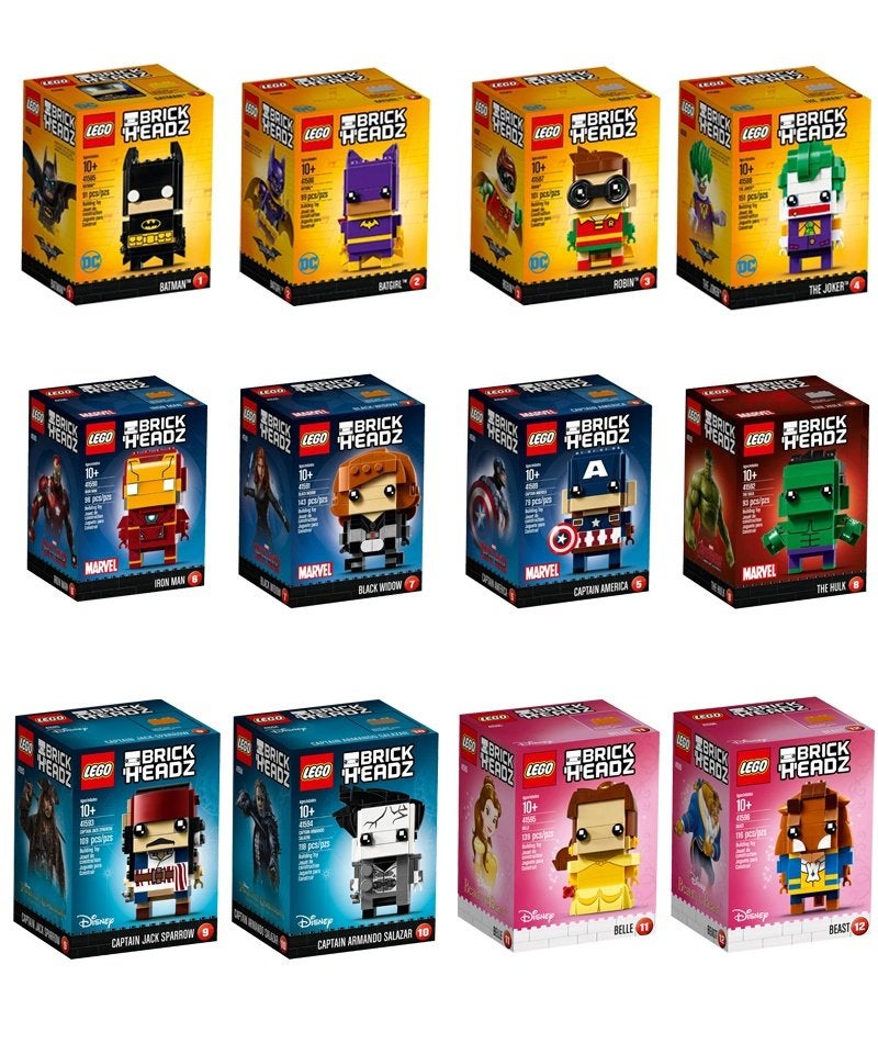 LEGO 41585 41586 41587 41588 41590 41591 41592 41593 41594, Inclusief doos, Verzenden, BrickHeadz, Lego