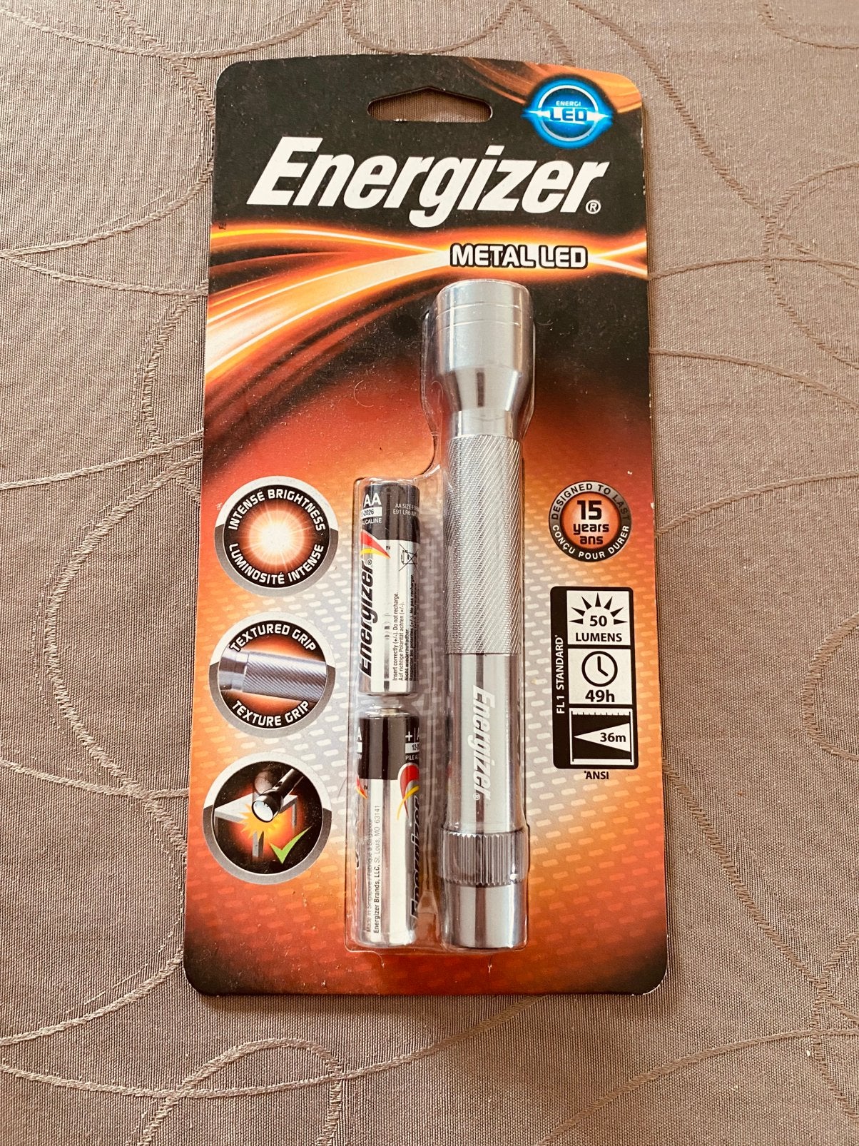 Lampe de poche Energizer Metal LED, Enlèvement ou Envoi, Neuf