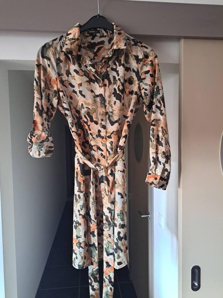 jurkje, Akoz de Toi, mt M, Ophalen of Verzenden, Zo goed als nieuw, Maat 38/40 (M), Meerkleurig