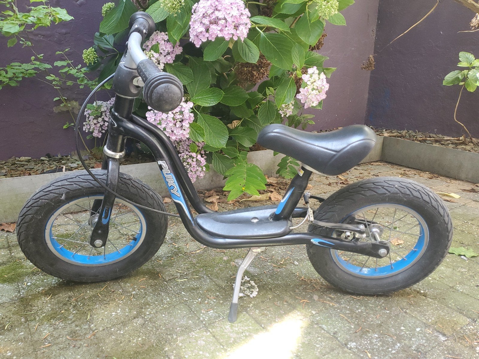 Vélo noir draisienne Puki 16 pouces, Frein sur jante, 16 à 20 pouces, Enlèvement, Utilisé