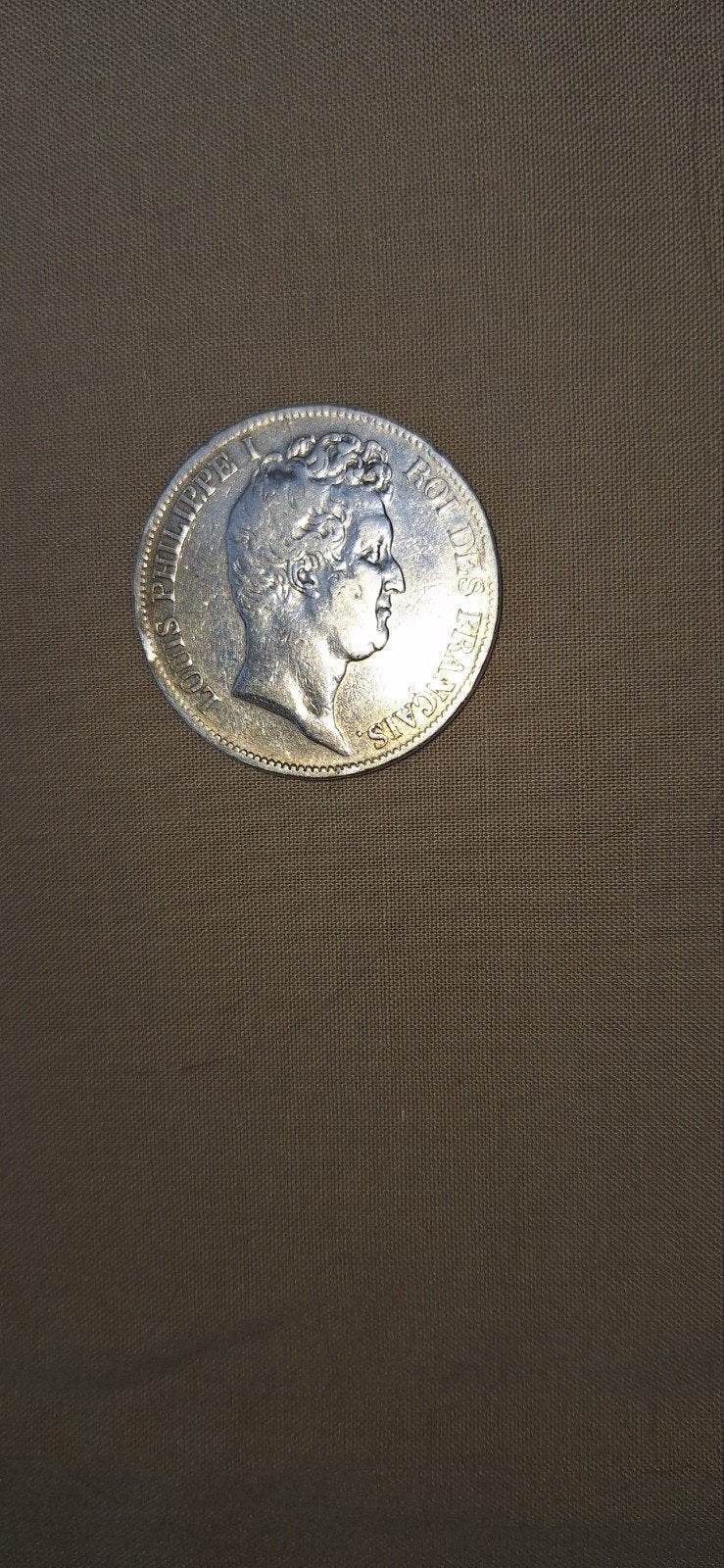piece argent de 5 frs louis philippe I roi des Francais., Ophalen of Verzenden, Frankrijk, Zilver