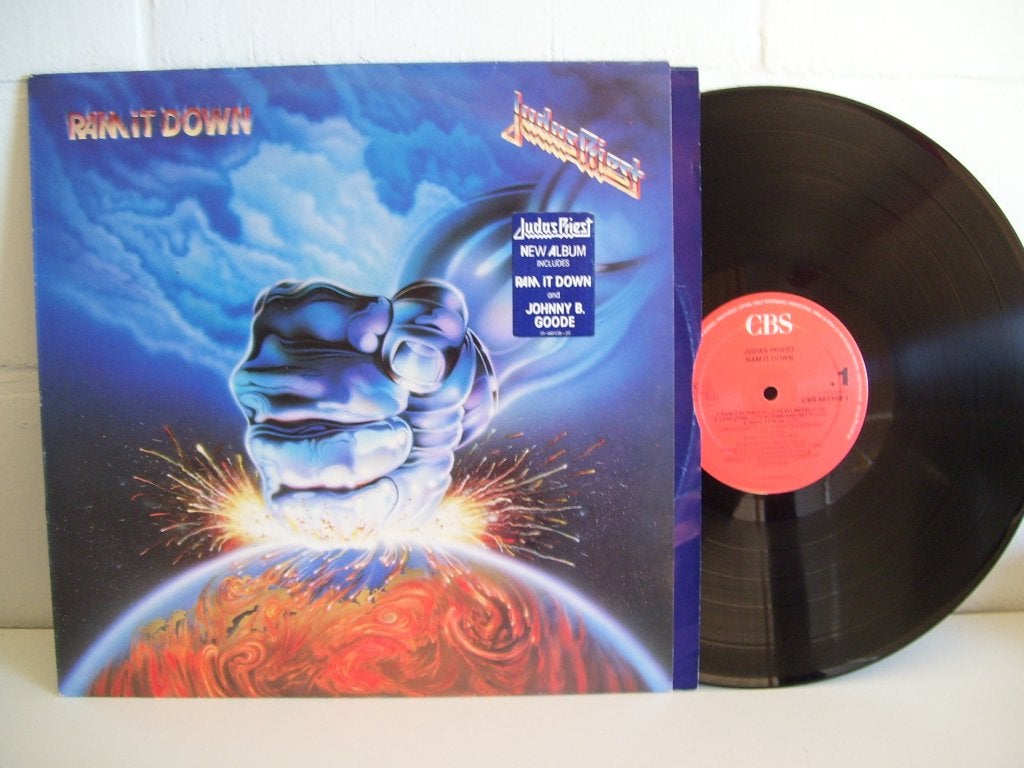 JUDAS PRIEST  ram it down, Heavy metal, Enlèvement ou Envoi, Avec pochette intérieure, Utilisé