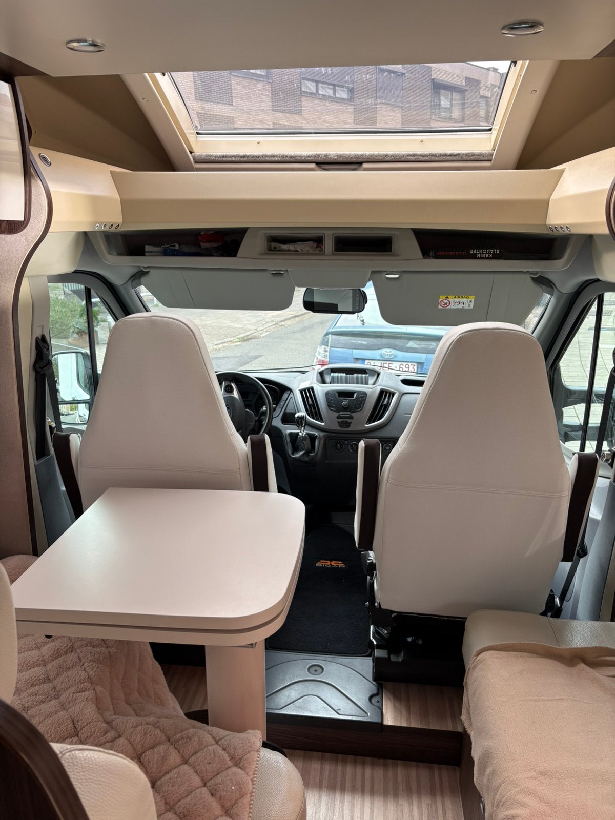 Motorhome ford benimar cocoon 494, Caravans en Kamperen, Chemisch toilet, Ringverwarming, Raamblindering, Ford