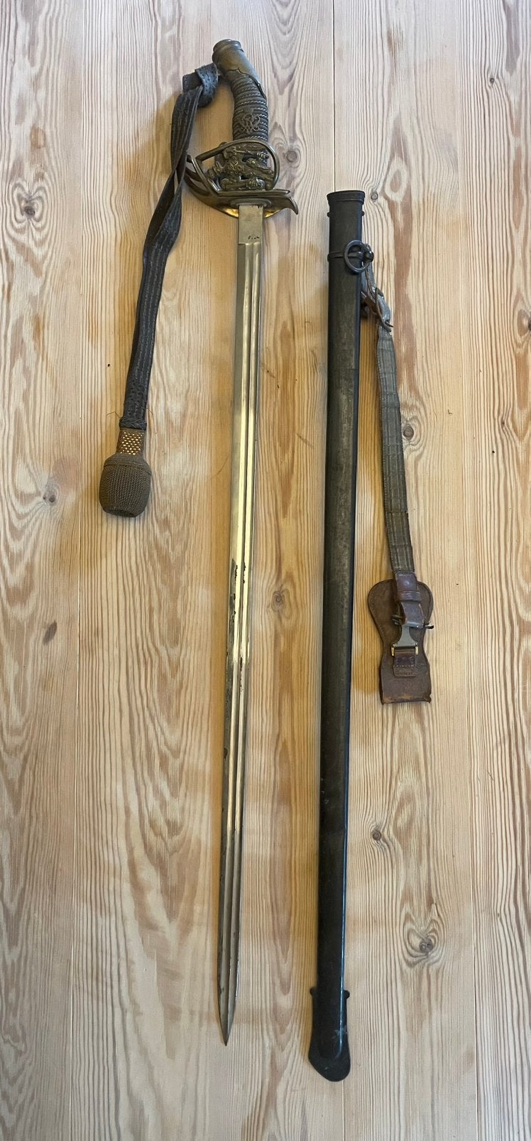 Sabre d’Officier Prussien modèle 1889, Collections, Enlèvement ou Envoi, Armée de terre