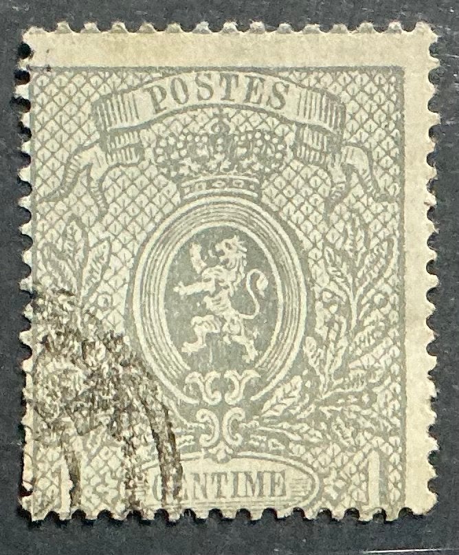 LOT 743. COB: 23A. PETIT LION., Enlèvement ou Envoi, Affranchi, Oblitéré