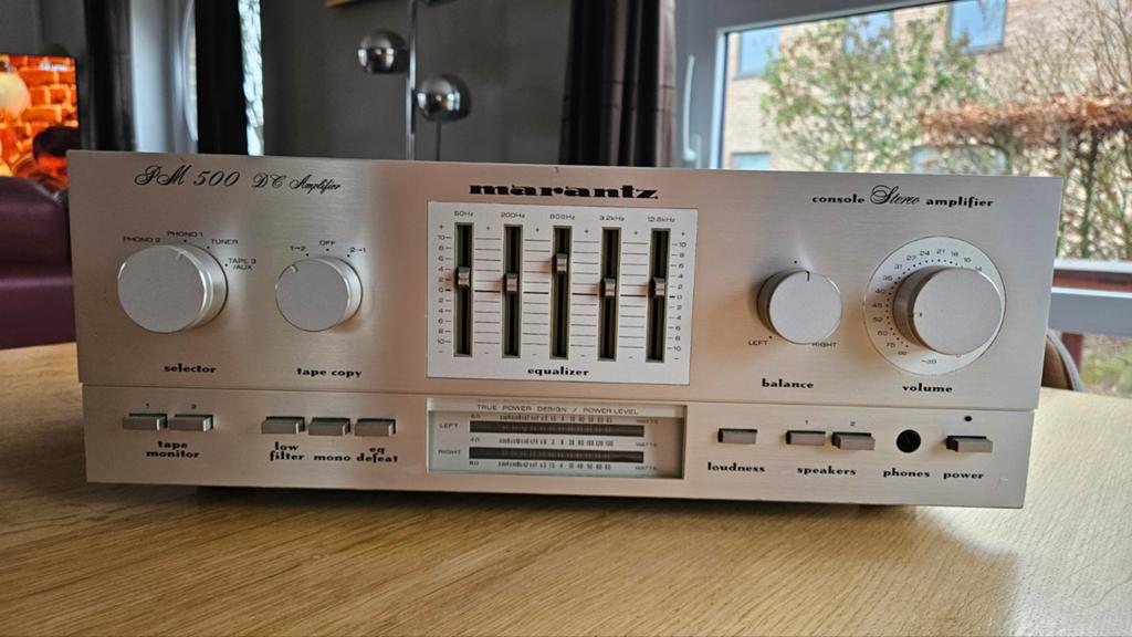Ampli Marantz PM500, TV, Hi-fi & Vidéo, Amplificateurs & Ampli-syntoniseurs, Enlèvement, Marantz