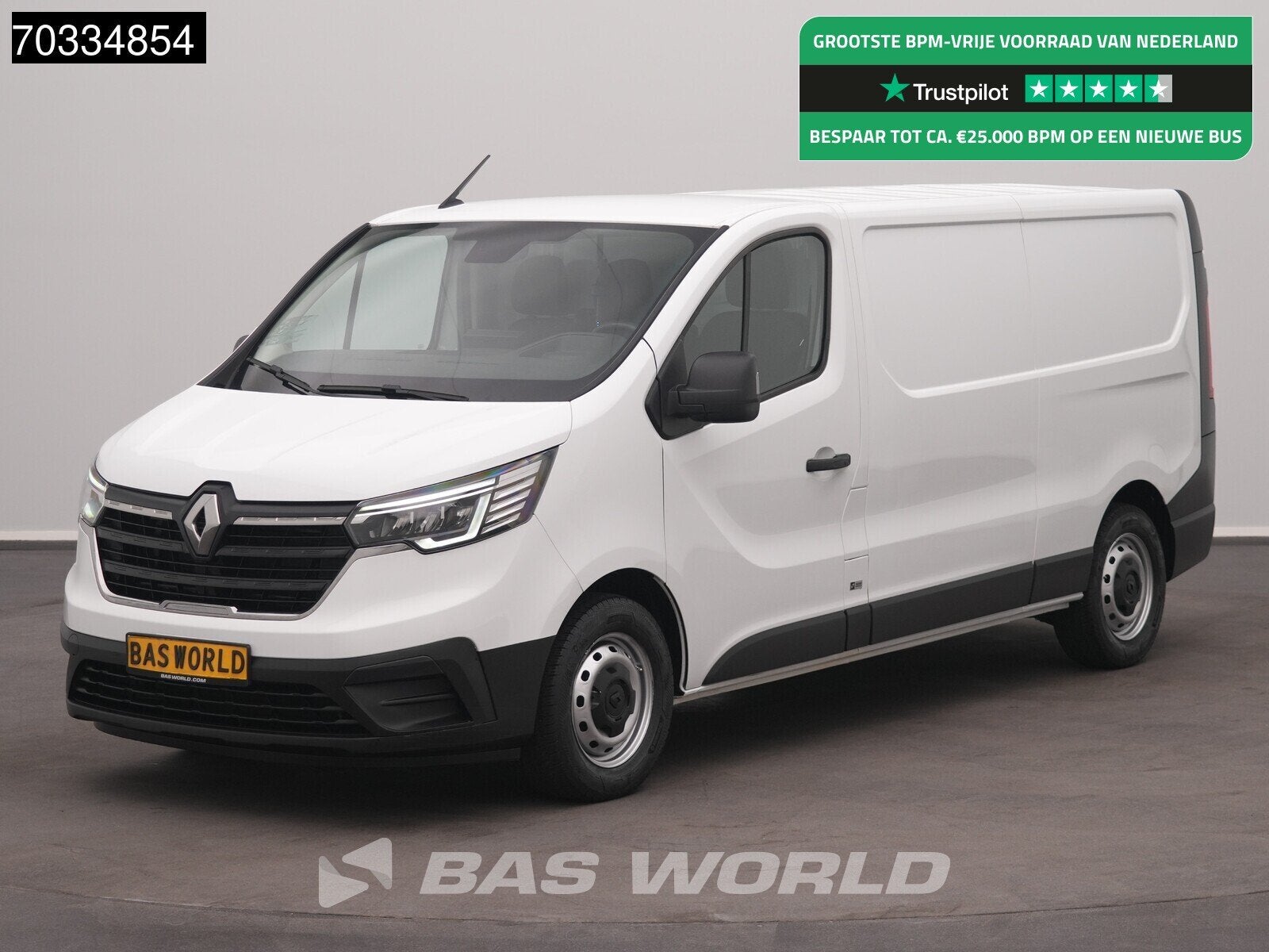 Renault Trafic 130pk L2H1 LED Navi Airco Cruise Camera Parke, Autos, Neuf, Achat, Euro 6, Entreprise