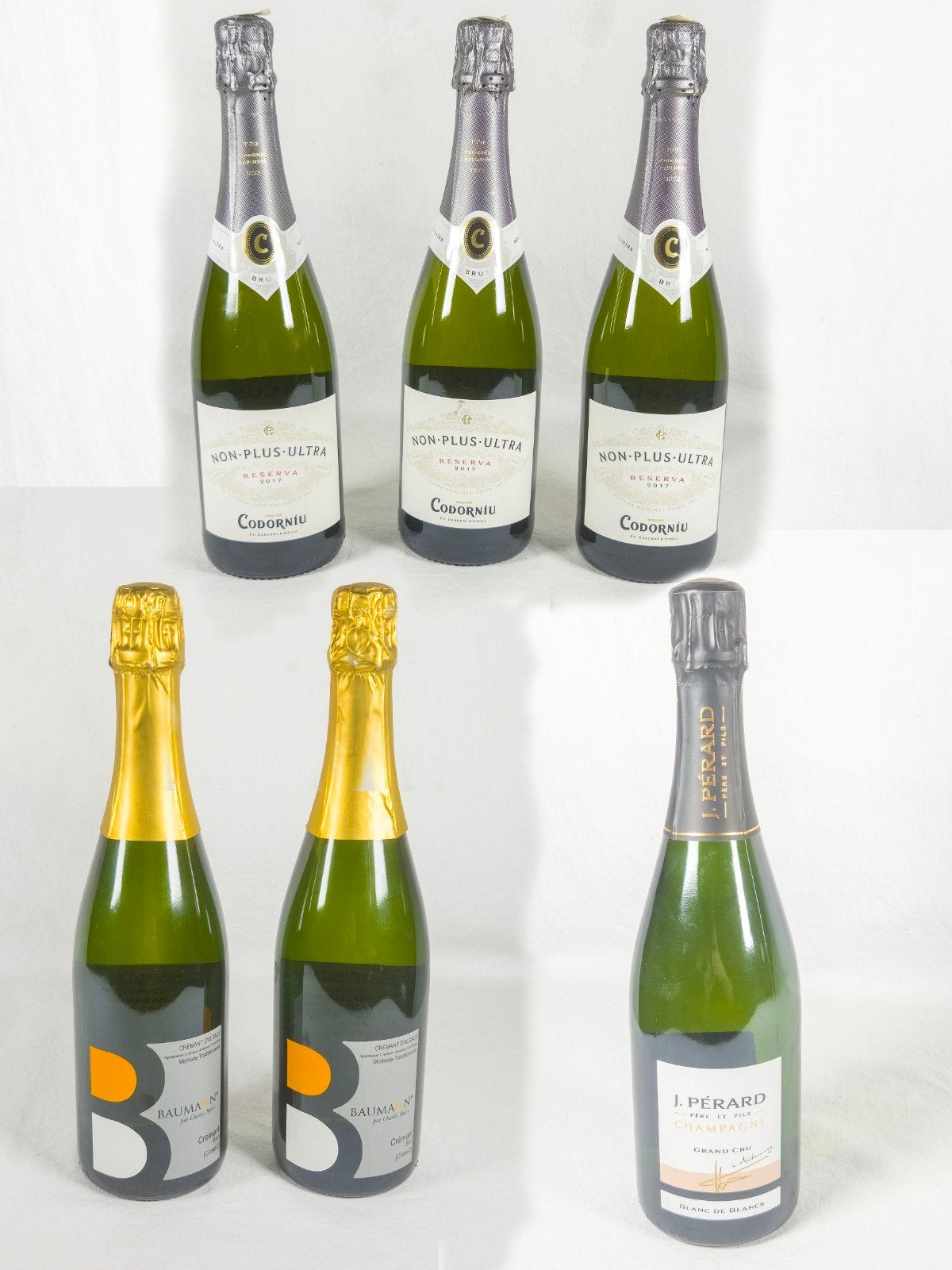 Luxe Bubbels Pakket 6 flessen, Ophalen, Champagne