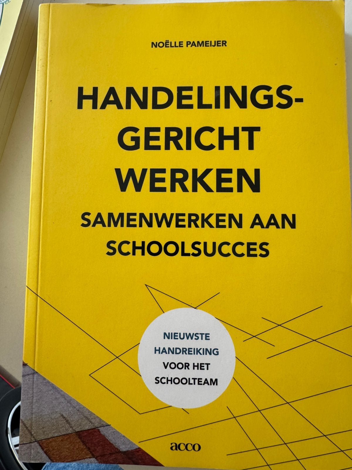 Handelingsgericht werken, Boeken, Studieboeken en Cursussen, Ophalen of Verzenden, Zo goed als nieuw