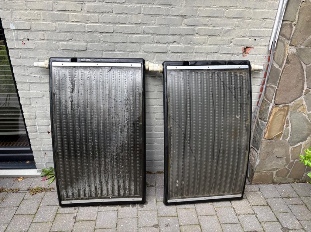 Solarpaneel opzetzwembad, Ophalen, Zo goed als nieuw