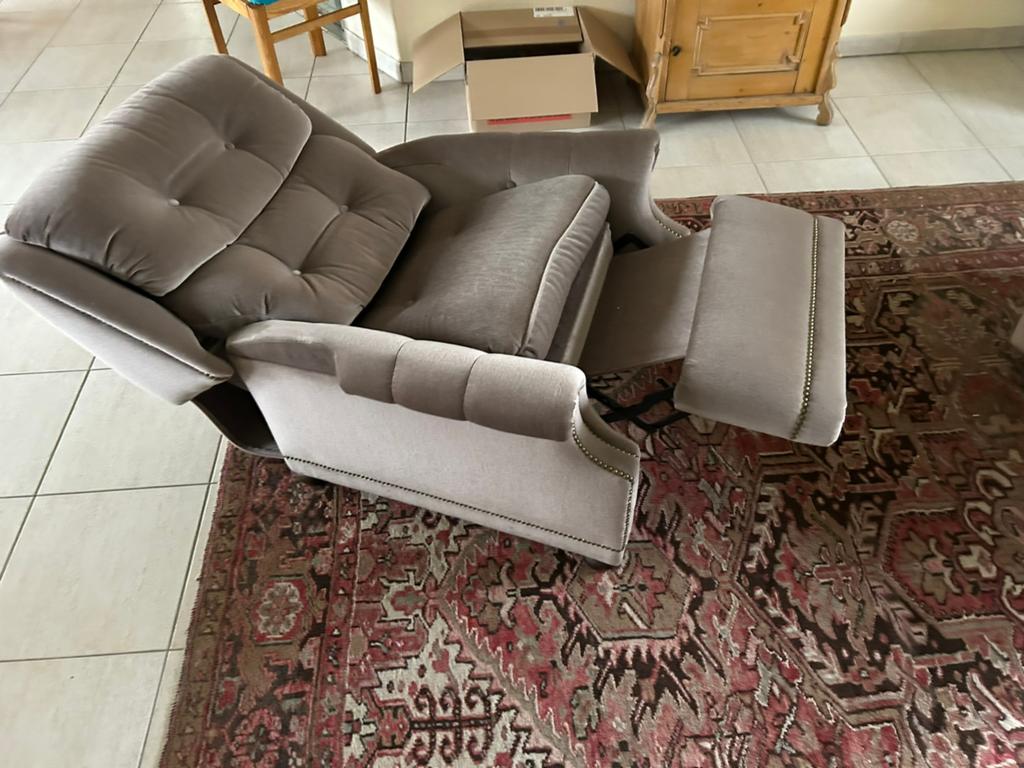 Joli fauteuil relax, Enlèvement, Comme neuf, Tissus