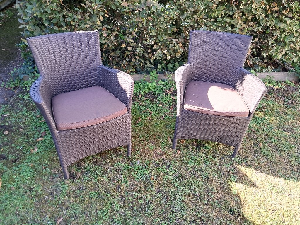 Tuinstoelen, Tuin en Terras, Ophalen, Zo goed als nieuw, Kunststof