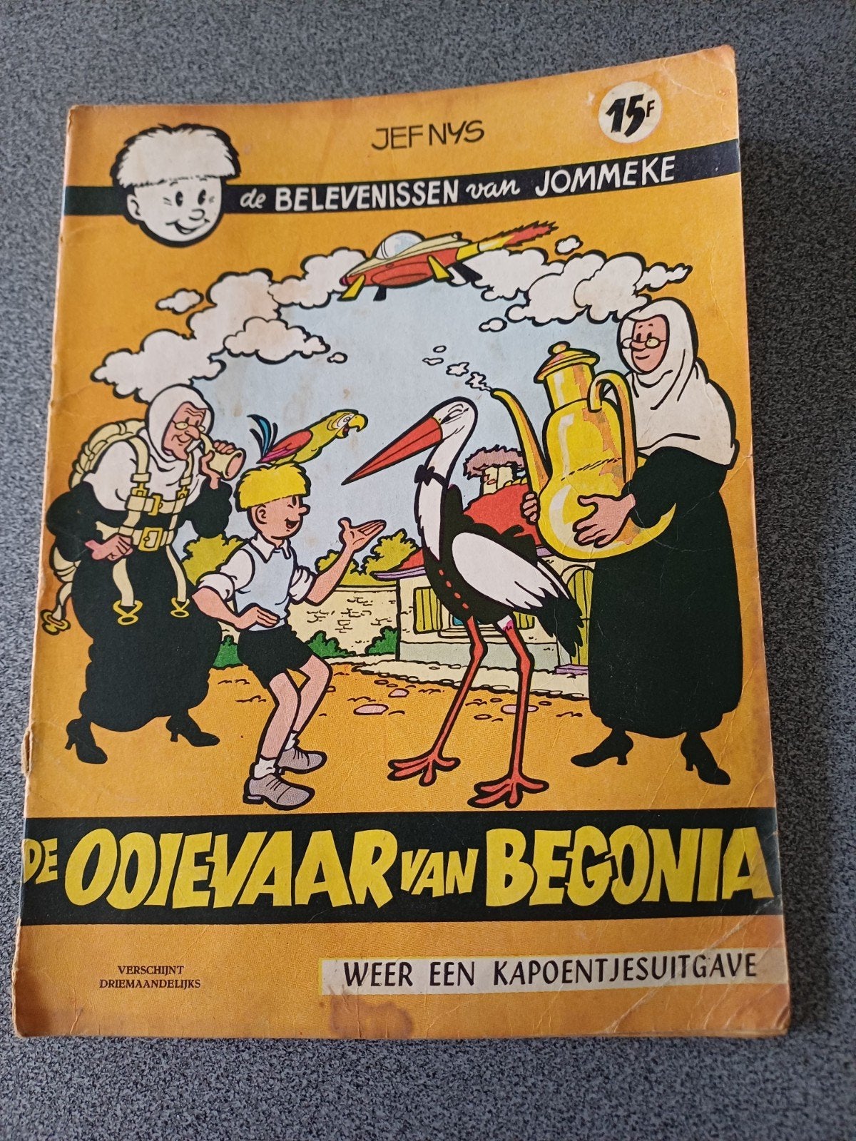 La cigogne bégonia., Enlèvement ou Envoi