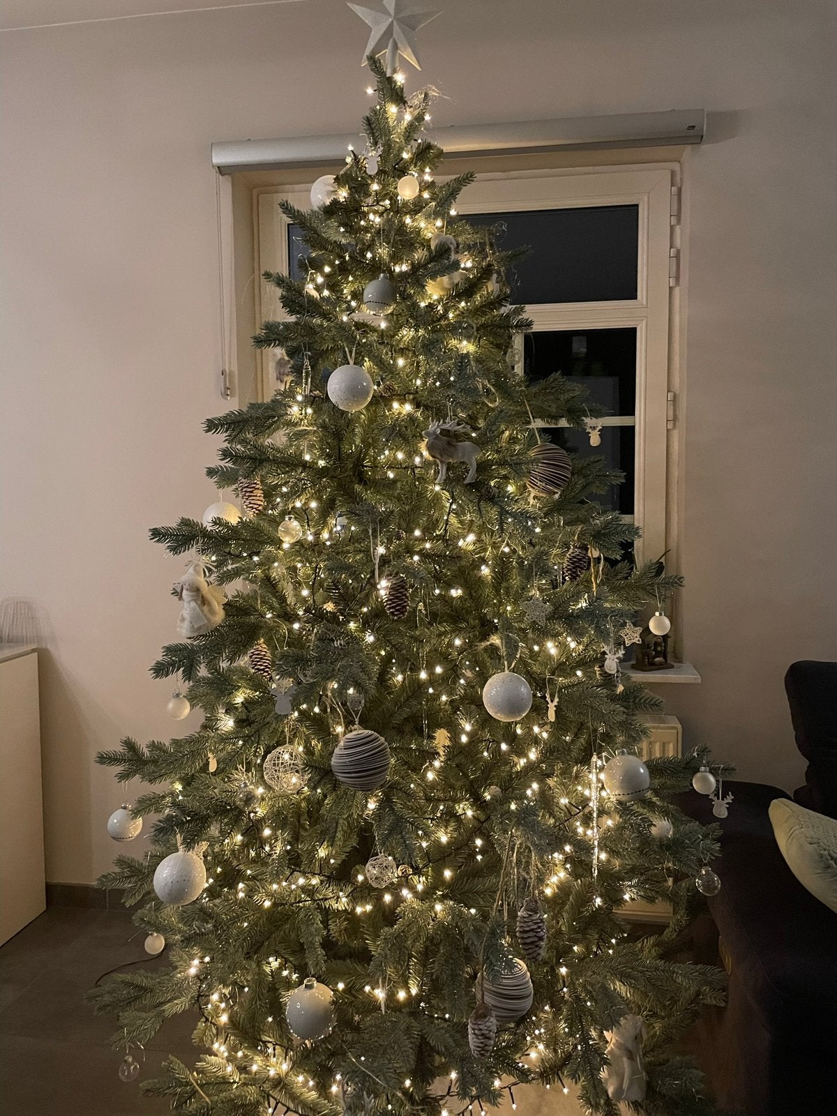 Luxe kunstkerstboom – Triumph Tree Sherwood Premium – 215 cm, Diversen, Ophalen, Zo goed als nieuw