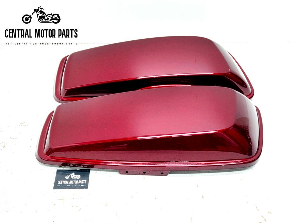 Koffer Deksels Touring 2014-2023 Amber Red Sunglo, Motoren, Ophalen of Verzenden, Gebruikt