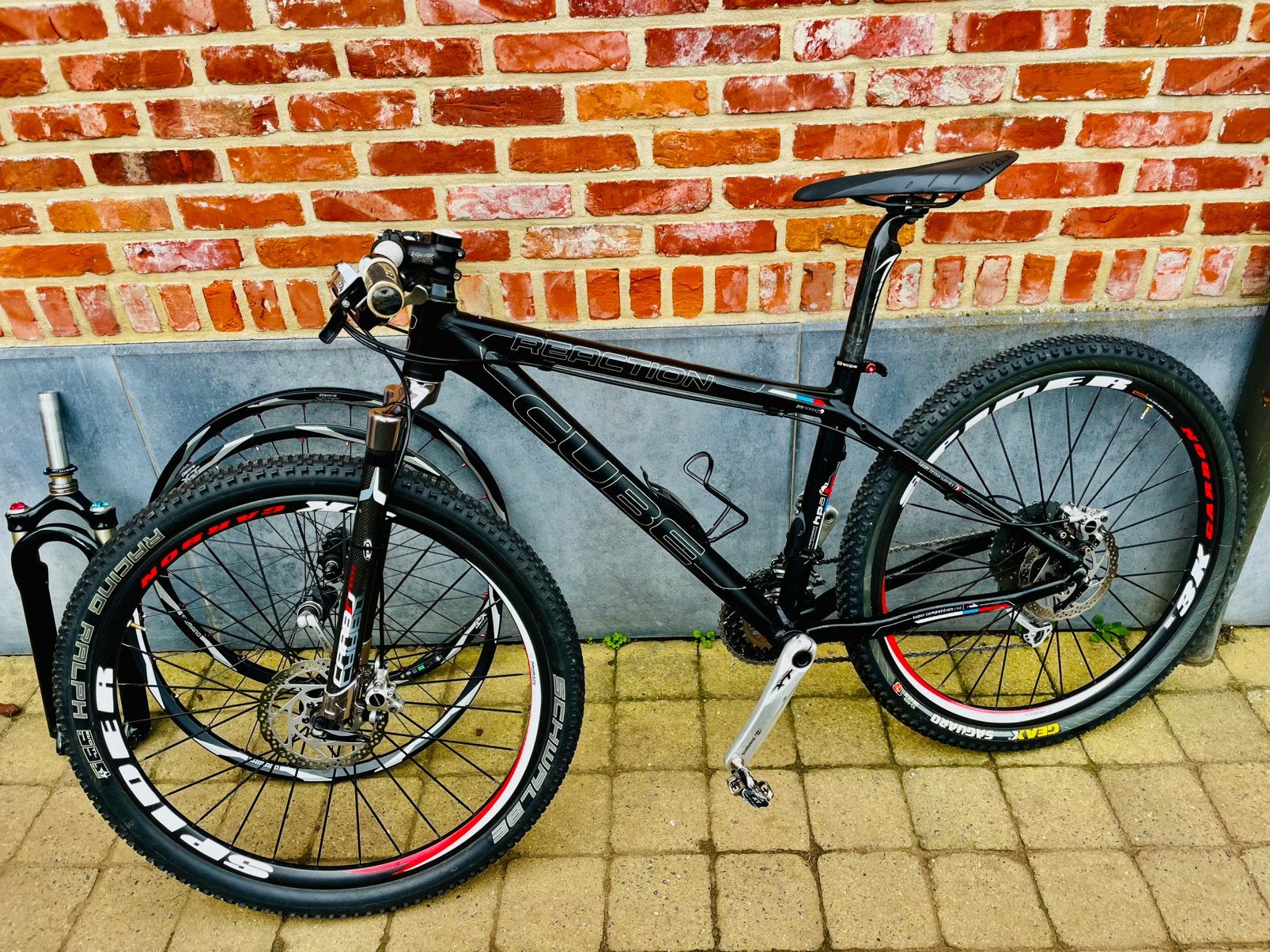 MTB Cube + wielen en vork, Vélos & Vélomoteurs, Autres marques, Enlèvement, Utilisé, Hommes