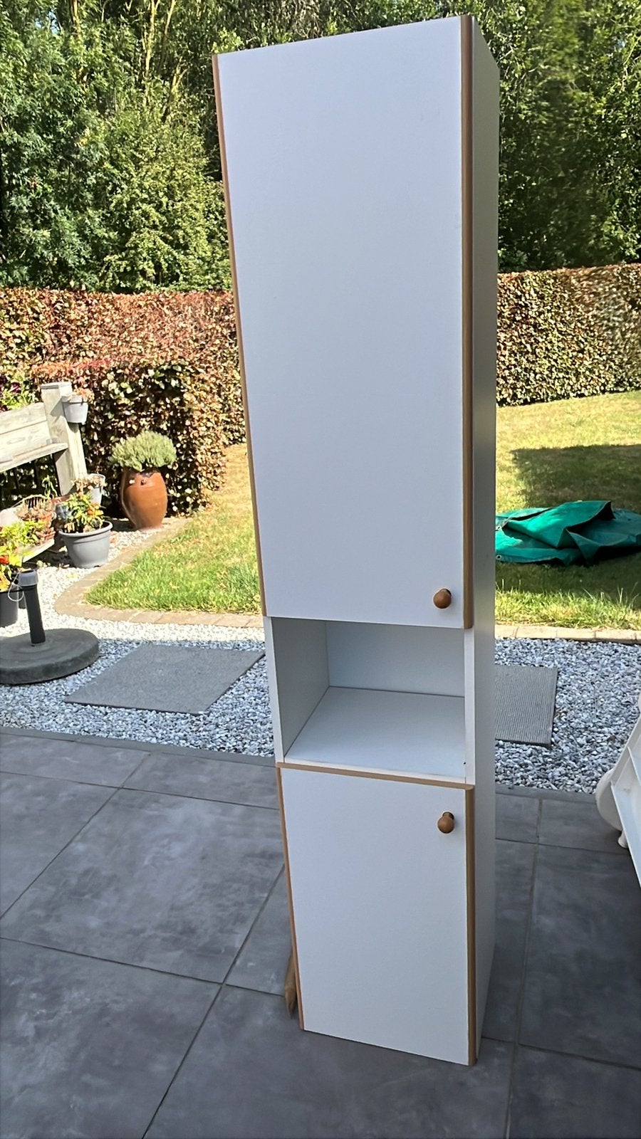 Kolomkast BxHxD 35x168x30, Ophalen, (Half)hoge kast, Minder dan 50 cm, Zo goed als nieuw