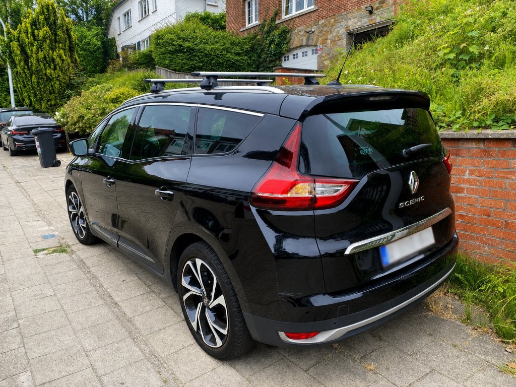 Grand Scénic Bose Edition Energy TCe 140 pk 7 zitplaatsen, Auto's, Voorwielaandrijving, Monovolume, Zwart, Leder en Stof