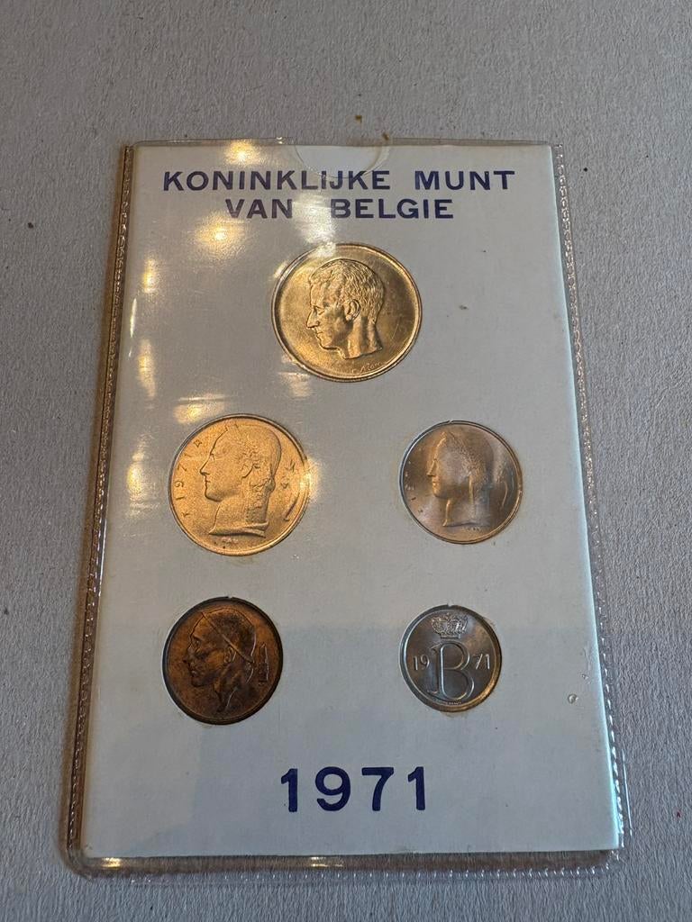 FDC set 1971 België ‘NL’, Ophalen of Verzenden, Overig, Setje