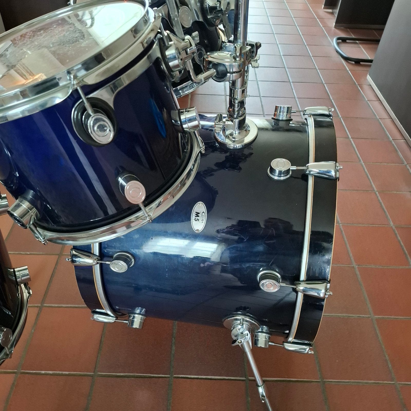 Kit de batterie complet en érable DW PDP M5 d'occasion mais, Enlèvement, Utilisé, Batterie ou Percussions