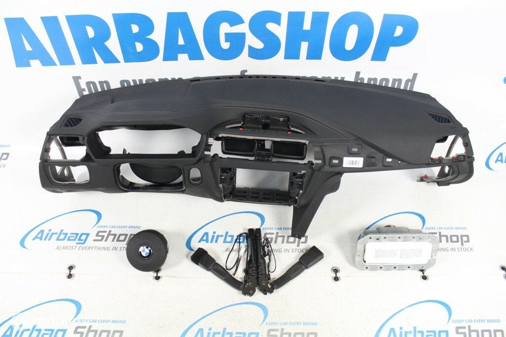 Airbag kit Tableau de bord blanc couture BMW 3 serie