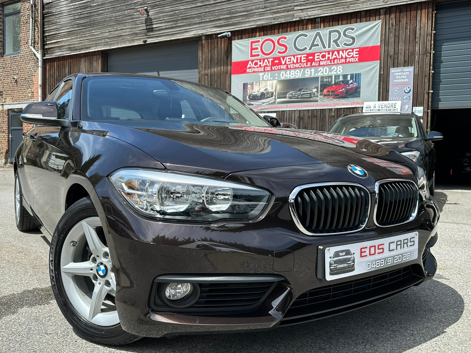 BMW 116i 2018 24 000 klm carpasse GARANTIE 12 MOIS, Cuir, Euro 6, Entreprise, Boîte manuelle