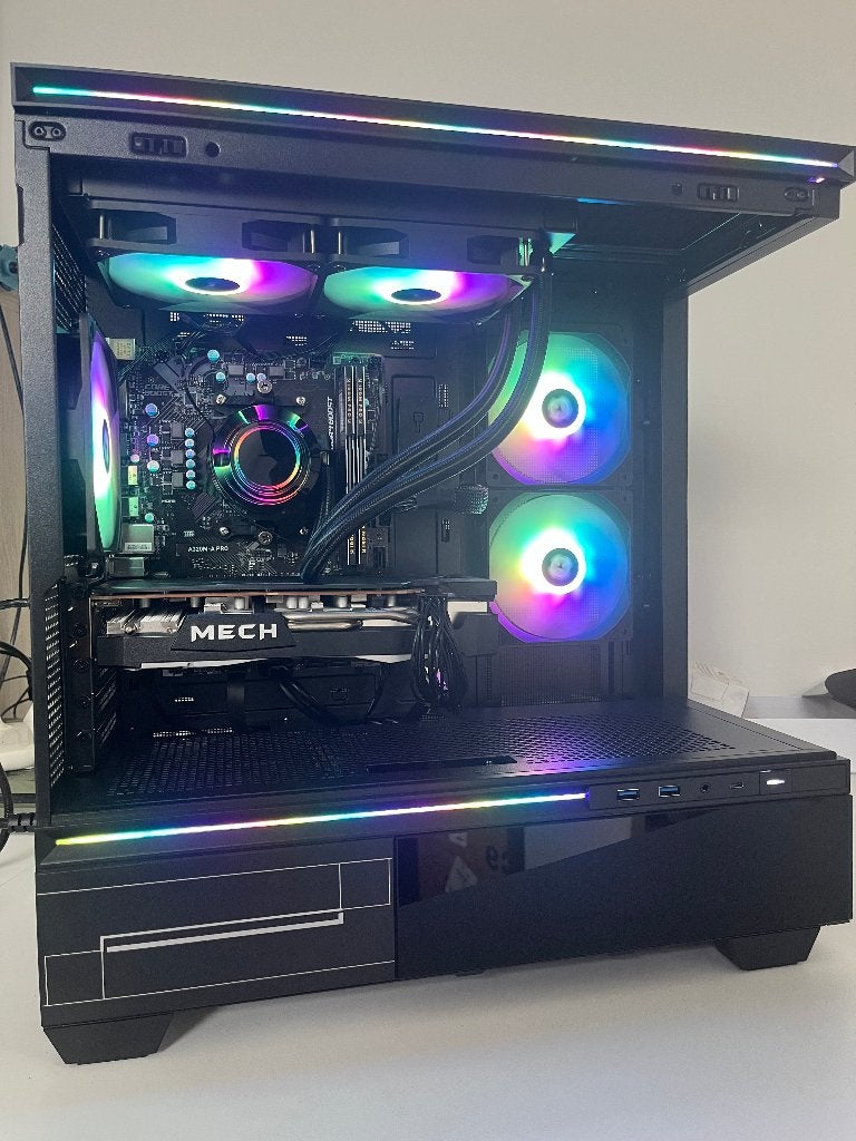 Gaming PC – RX 6600 / Ryzen 7 / 16GB RAM, Enlèvement ou Envoi, Custom Build, AMD Ryzen 7, Gaming