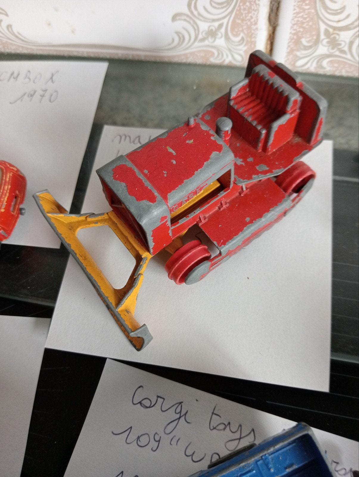 Bulldozer métallique Matchbox, Hobby & Loisirs créatifs, Enlèvement ou Envoi, Matchbox