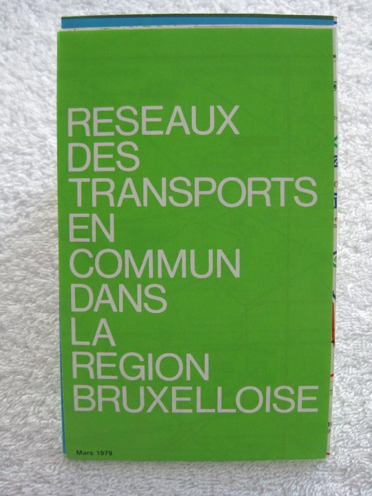 STIB MIVB – SNCV NMVB - réseau 1979, Enlèvement ou Envoi, Tram