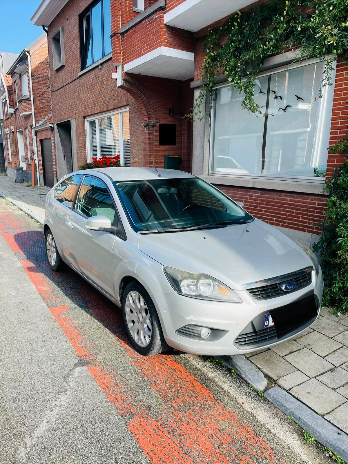 Ford Focus 1.8 benzine // 2009 // 181.000km, Zwart, 4 cilinders, Handgeschakeld, Overige carrosserie