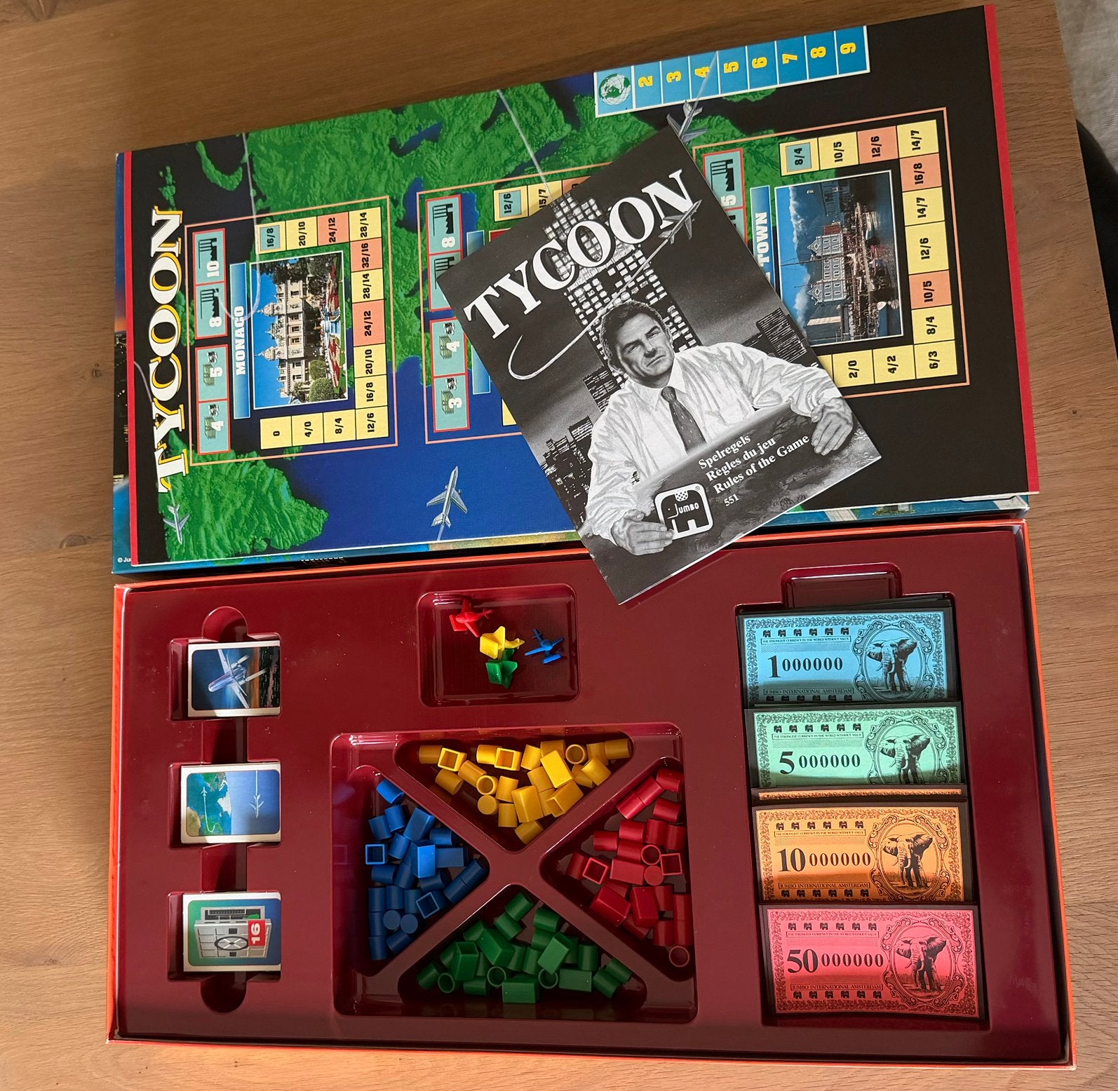 Gezelschapsspel Tycoon, Vijf spelers of meer, Ophalen, Zo goed als nieuw, JUMBO
