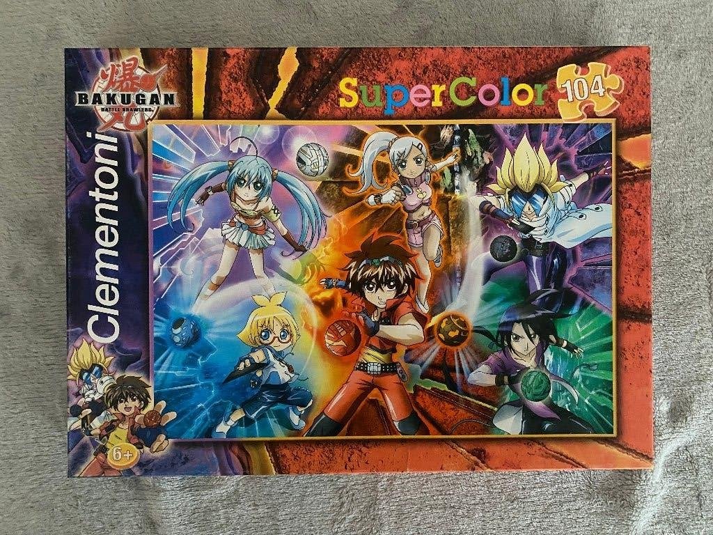 Bakugan Battle Brawlers Puzzel, Enlèvement ou Envoi, Plus de 50 pièces, Comme neuf, 6 ans ou plus