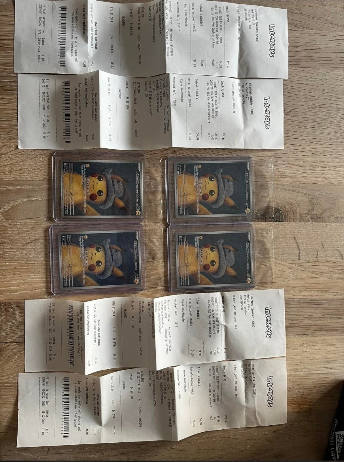 Pikachu van gogh, Hobby en Vrije tijd, Ophalen