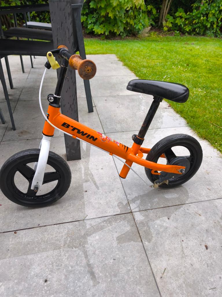Btwin loopfiets met rem, Ophalen, Gebruikt