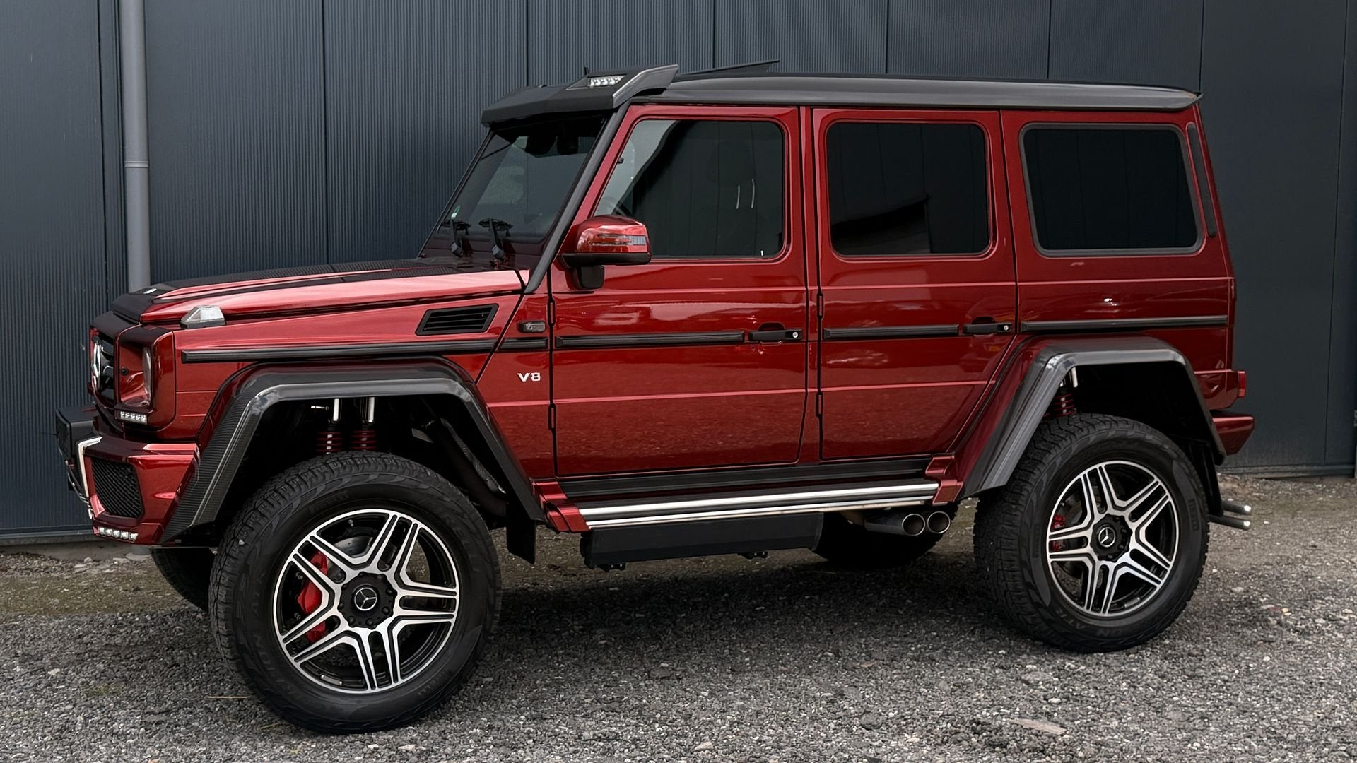 Mercedes-Benz G 500, Autos, Rouge, Achat, Automatique, Essence