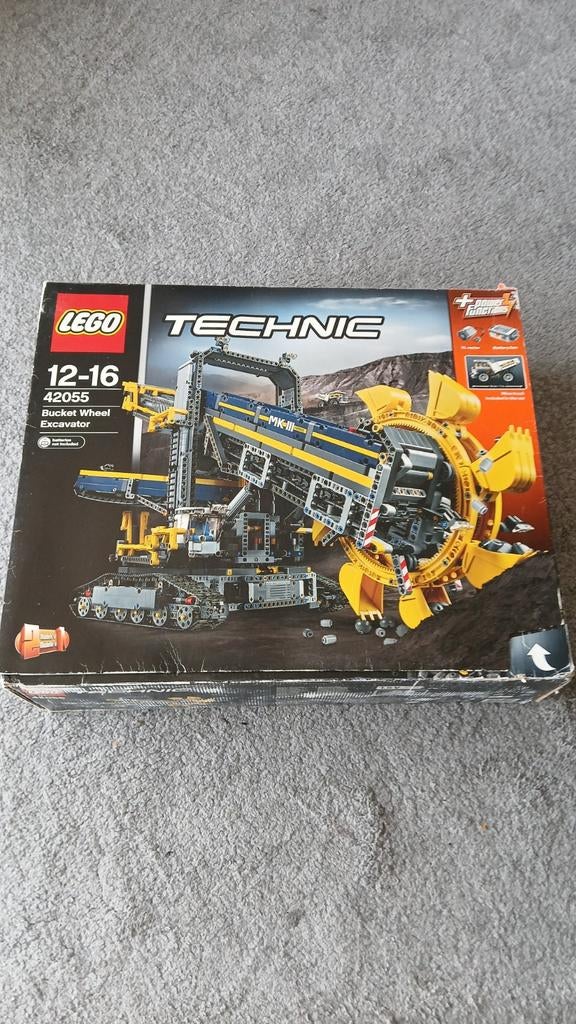 Lego 42055 Emmergraafmachine, verzegelde zakken, Ophalen, Lego