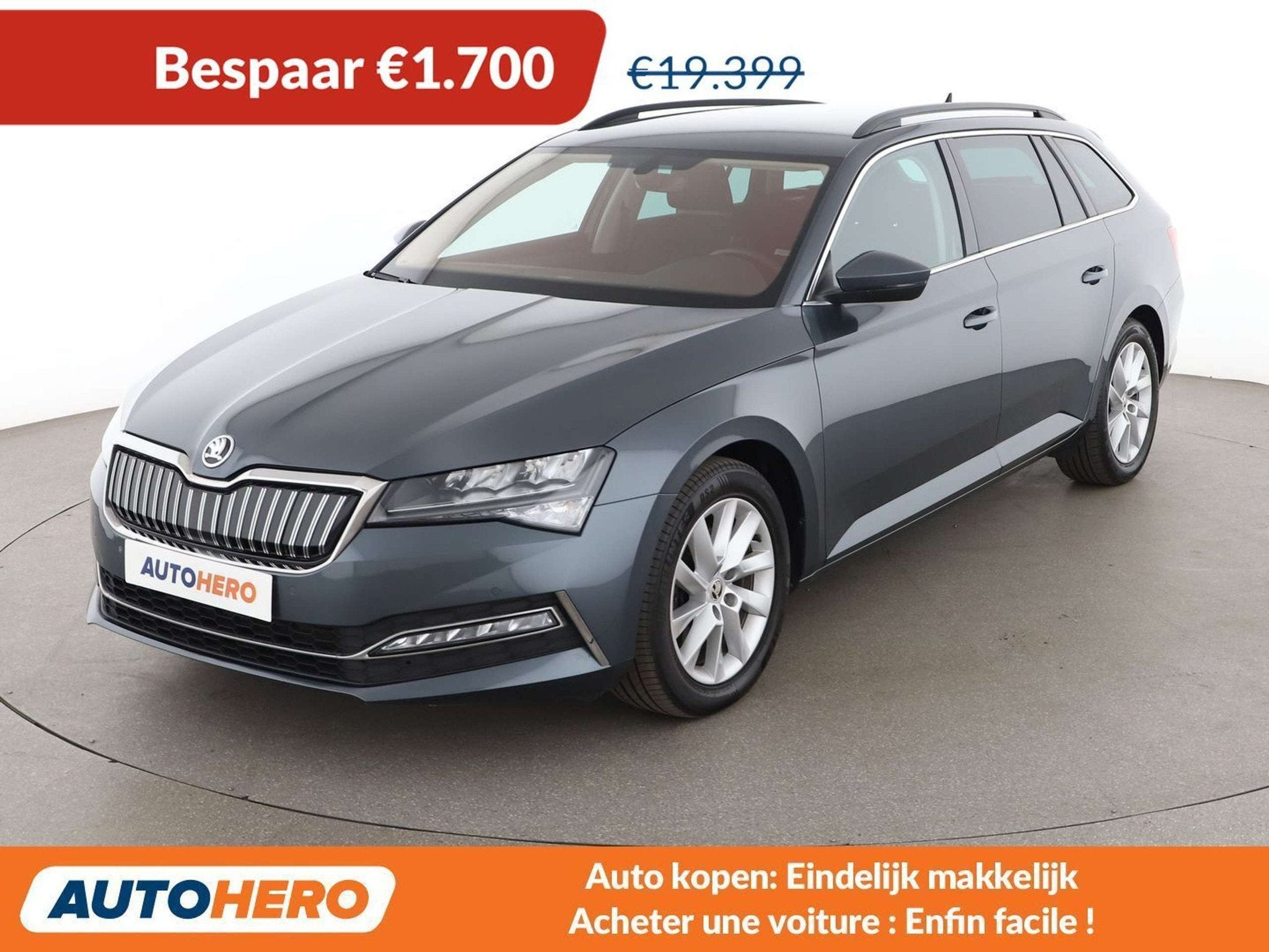 Skoda Superb 1.4 Plug-in Hybrid Ambition iV (automatique), Autos, 1395 cm³, Achat, Noir, 5 portes
