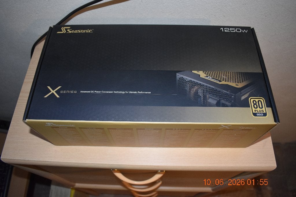 Alimentation Seaconic 1250W certifié 80+Gold, Enlèvement, Comme neuf