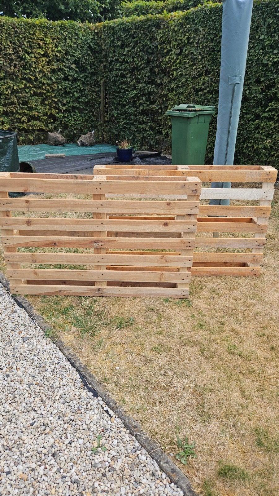 Houtenpallet, Tuin en Terras, Schuttingen, Ophalen