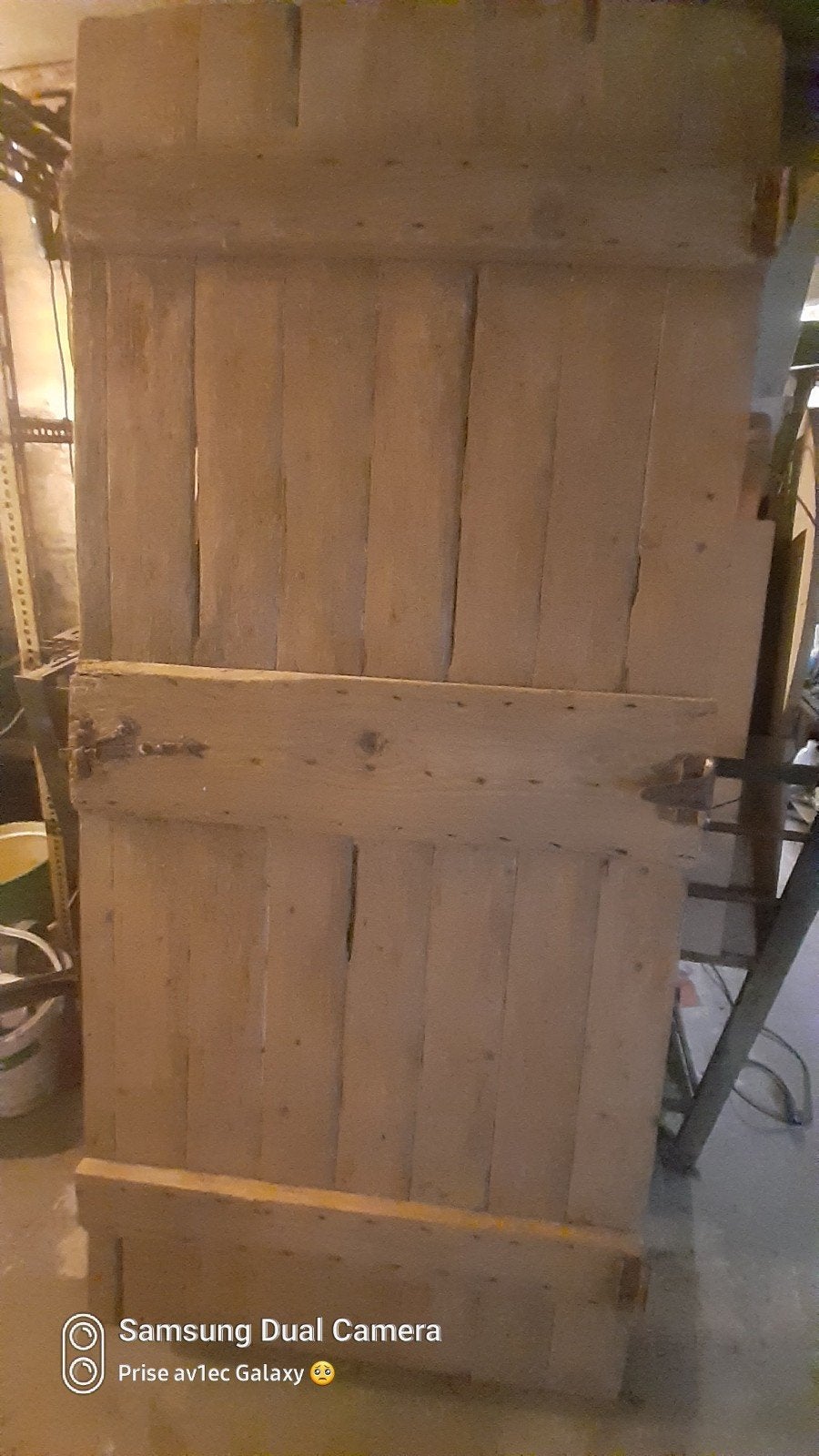 Ancienne porte en bois, Antiquités & Art, Enlèvement