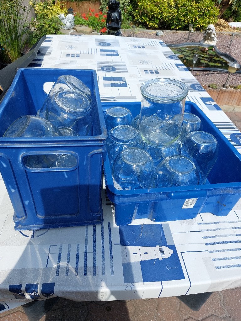 Bocaux a stériliser, Verre, Autres marques, Pot de stockage, Enlèvement