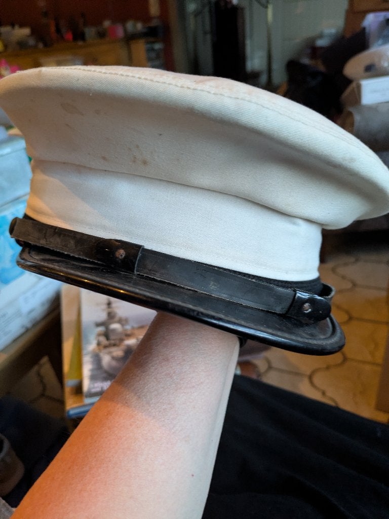 Kepie zeemacht, Ophalen of Verzenden, Marine, Helm of Baret