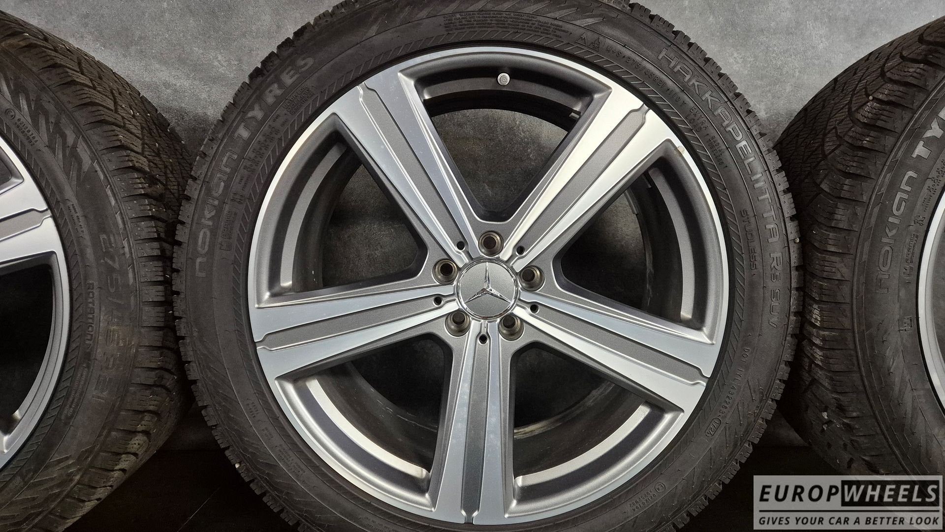 21 inch velgen originele Mercedes GLE V167 C167 winterbanden, Auto-onderdelen, Banden en Velgen, Gebruikt, -, 275 mm, -