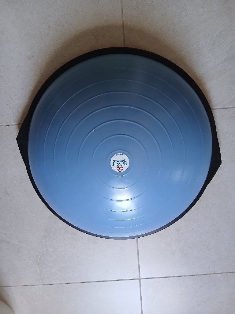 Bosu marque officielle + Programme d'entrainement 6 DVD, Sport en Fitness, Yoga en Pilates, Zo goed als nieuw, Yoga-accessoire