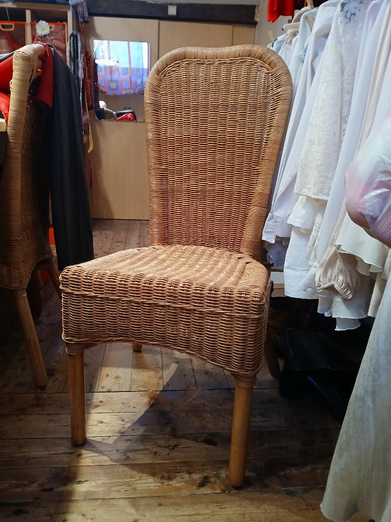 Chaises en rotin, Maison & Meubles, Chaises, Osier ou Rotin, Autres couleurs, Comme neuf, Enlèvement