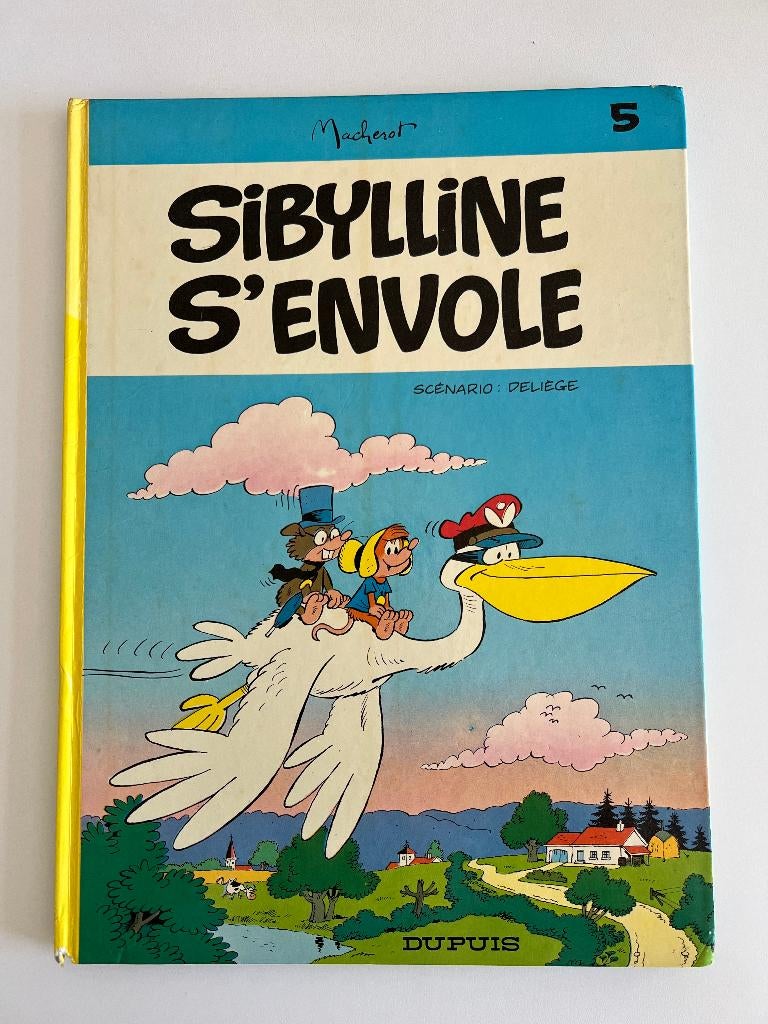 BD Sibylline s'envole, Livres, BD, Enlèvement ou Envoi, Une BD, Utilisé, Raymond Macherot