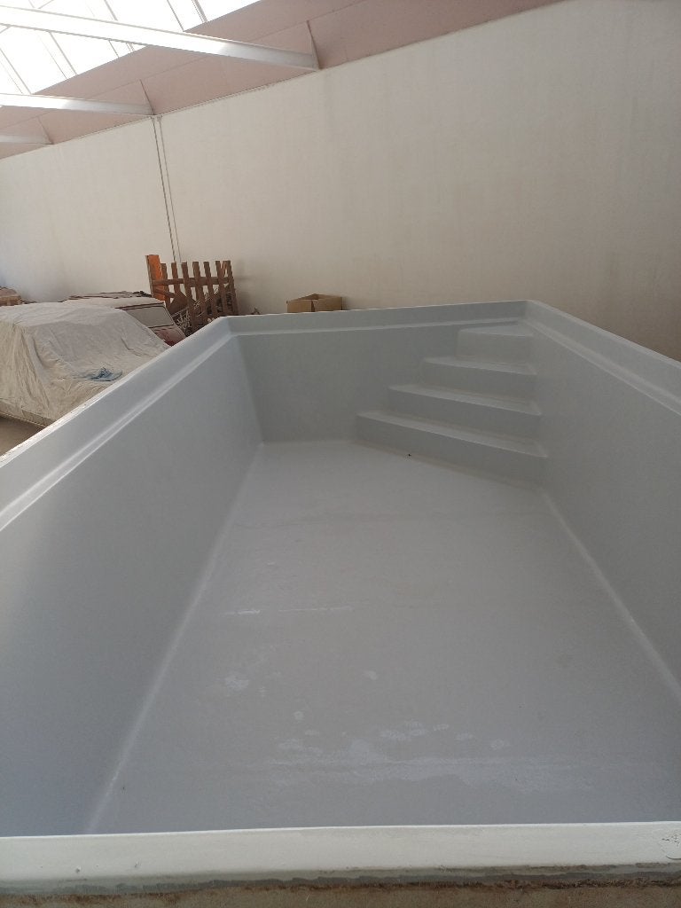 Polyester zwembadkuip met 60mm PU isolatie, Ophalen, Filter