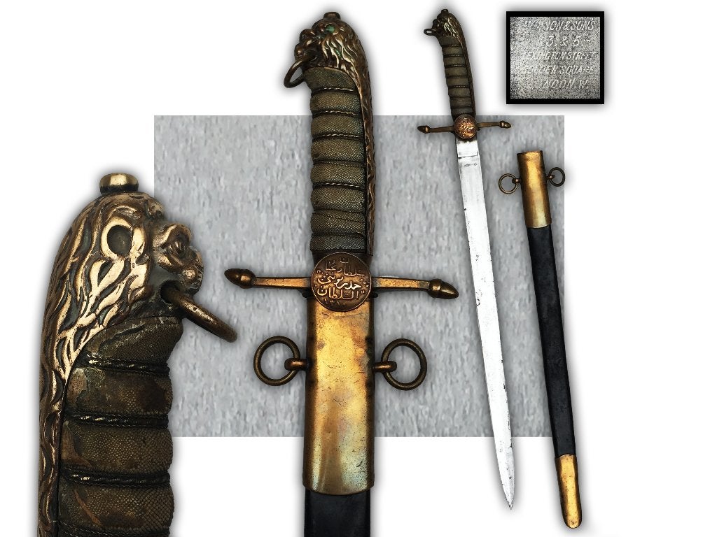 🚨Rarissime DAGUE D'ASPIRANT ROYAL NAVY Victorienne Original, Enlèvement ou Envoi, Marine, Épée ou sabre