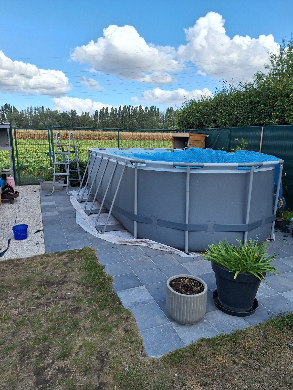 OVAAL Opzetzwembad, Tuin en Terras, Zwembaden, Ophalen, Ovaal, Opzetzwembad